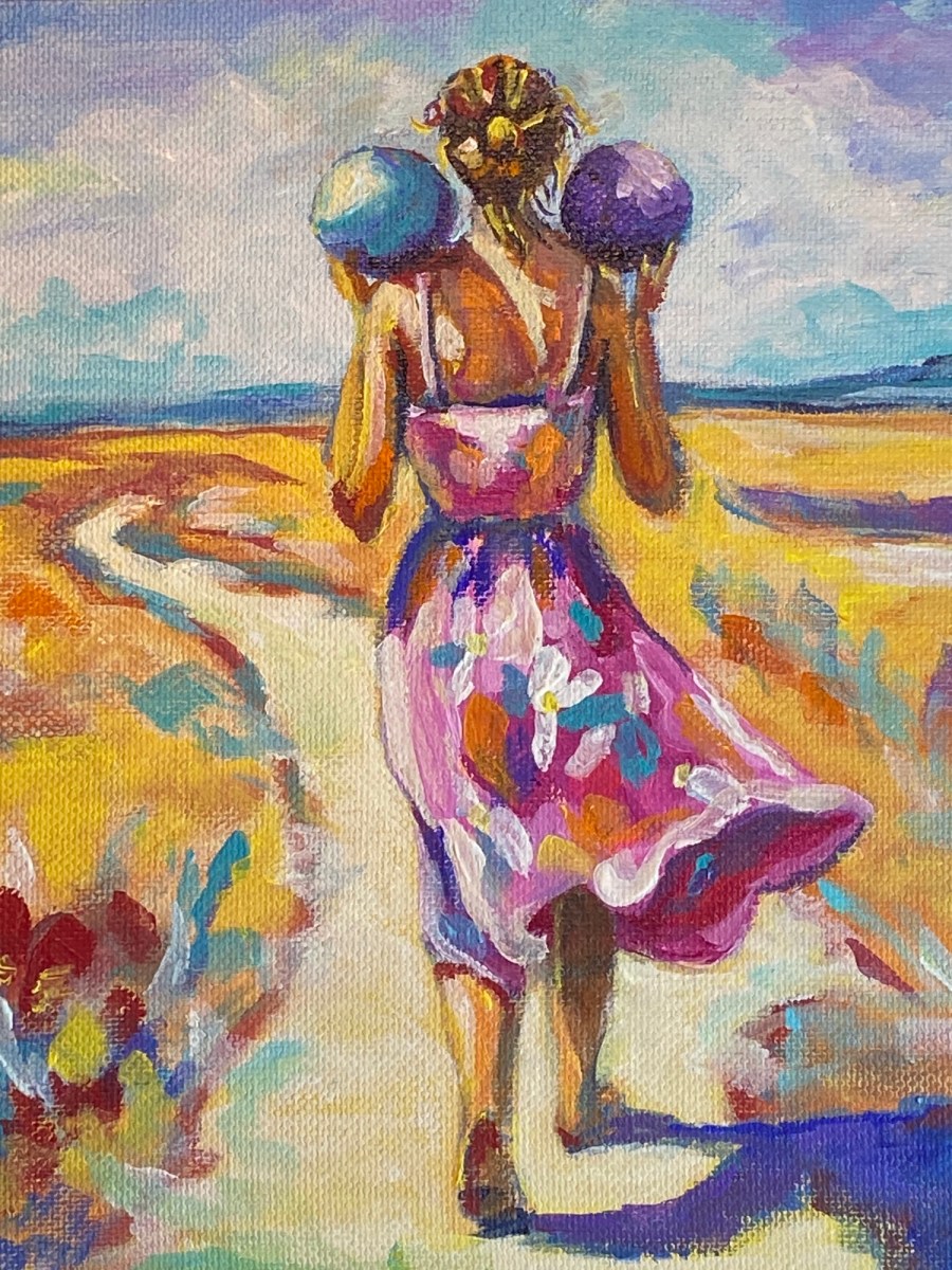 Day 22- Balancing Act- AI insights into my latest&nbsp;painting